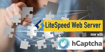 LiteSpeed Web Server Now With hCaptcha